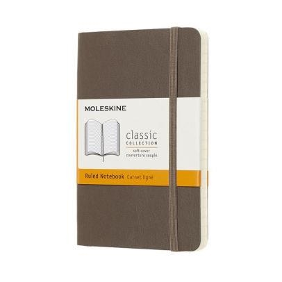 MOLESKINE LIBRETA TAPA BLANDA MARRÓN TIERRA CLÁSICA PEQUEÑA RAYADA | 8058341715475 | MOLESKINE | Librería Castillón - Comprar libros online Aragón, Barbastro