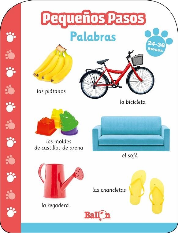 Pequeños pasos -PALABRAS 24-36 meses | 9789403213644 | BALLON | Librería Castillón - Comprar libros online Aragón, Barbastro