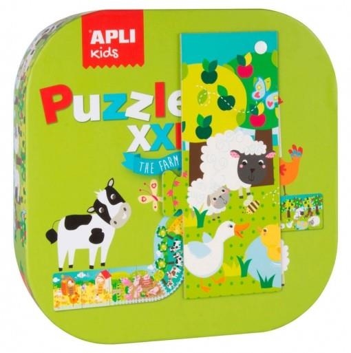 PUZZLE XXL GRANJA 12 PIEZAS APLI KIDS 16486 | 8410782164869 | Librería Castillón - Comprar libros online Aragón, Barbastro