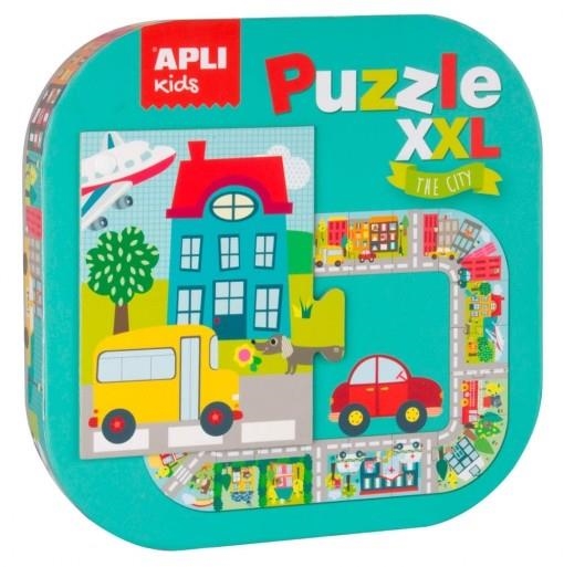 PUZZLE XXL CIUDAD 12 PIEZAS APLI KIDS 16578 | 8410782165781 | Librería Castillón - Comprar libros online Aragón, Barbastro