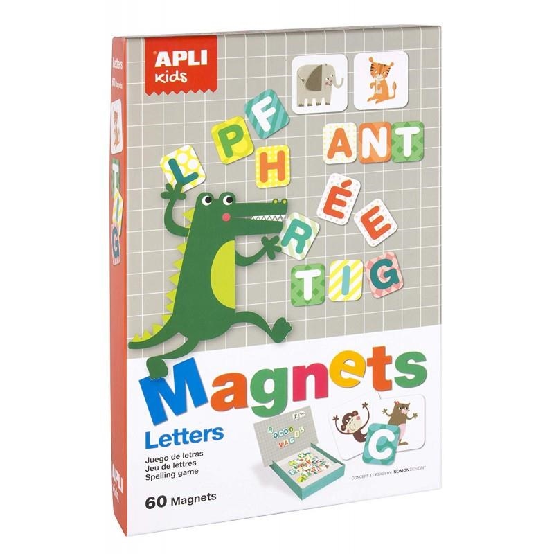 JUEGO MAGNÉTICO LETRAS 60 IMANES APLI KIDS 16816 | 8410782168164 | Librería Castillón - Comprar libros online Aragón, Barbastro