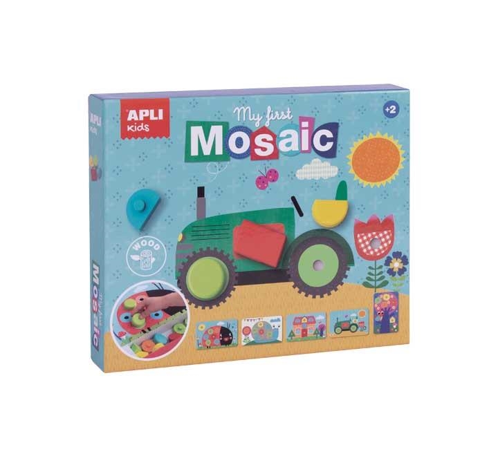 JUEGO MY FIRST MOSAIC 15 PIEZAS APLI KIDS 17652 | 8410782176527 | Librería Castillón - Comprar libros online Aragón, Barbastro