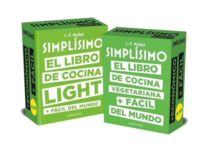 Simplísimo doble. Los libros de cocina sana + fáciles del mundo | 9788417720599 | Mallet, Jean-François | Librería Castillón - Comprar libros online Aragón, Barbastro