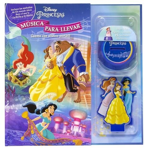 Princesas. Música para llevar | 9788417529772 | Disney | Librería Castillón - Comprar libros online Aragón, Barbastro