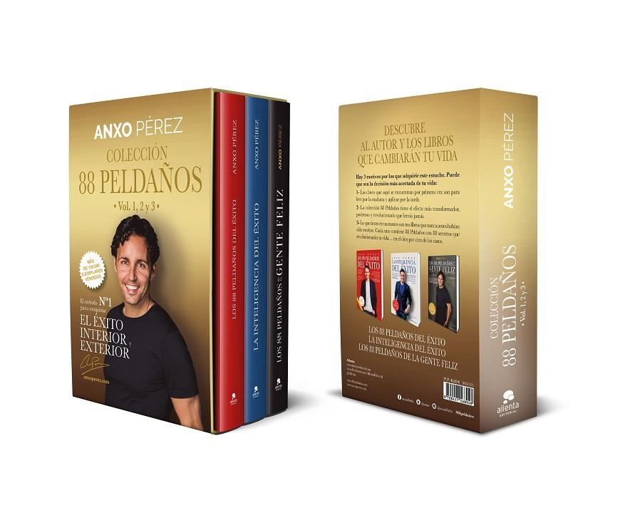 Estuche Colección 88 peldaños de Anxo Pérez - vols. 1, 2 y 3 | 9788417568948 | Pérez Rodríguez, Anxo | Librería Castillón - Comprar libros online Aragón, Barbastro