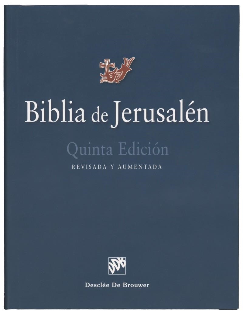 Biblia de Jerusalén : 5ª edición Manual totalmente revisada - Modelo 1 | 9788433030474 | Escuela Bíblica y Arqueológica de Jerusalén | Librería Castillón - Comprar libros online Aragón, Barbastro