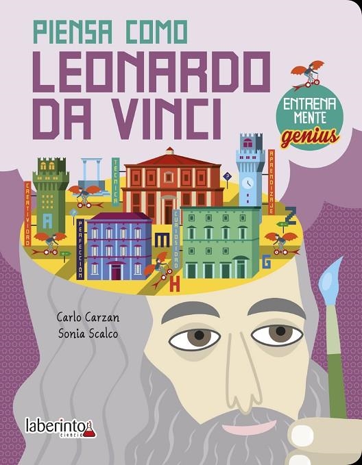 Piensa como Leonardo da Vinci | 9788484839927 | Carzan, Carlo; Scalco, Sonia | Librería Castillón - Comprar libros online Aragón, Barbastro