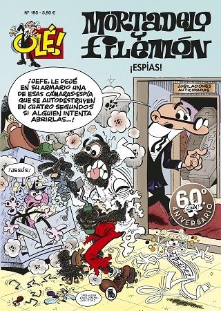 ¡Espías! (Olé! Mortadelo 195) | 9788402421937 | Francisco Ibáñez | Librería Castillón - Comprar libros online Aragón, Barbastro