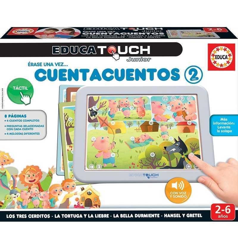 EDUCA TOUCH JUNIOR ÉRASE UNA VEZ CUENTACUENTOS 2 2-6 AÑOS | 8412668179523 | Librería Castillón - Comprar libros online Aragón, Barbastro