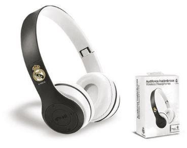 AURICULARES CASCO INALAMBRICO REAL MADRID  NEGRO 9106028 | 8435041742497 | Librería Castillón - Comprar libros online Aragón, Barbastro