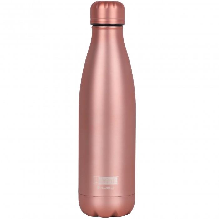 BOTELLA TERMICA 500 ML ROSA METALIZADO ID0020 | 8052877045716 | Librería Castillón - Comprar libros online Aragón, Barbastro