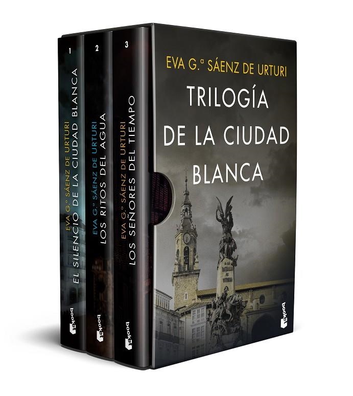 Estuche Trilogía de la ciudad blanca | 9788408223559 | García Sáenz de Urturi, Eva | Librería Castillón - Comprar libros online Aragón, Barbastro