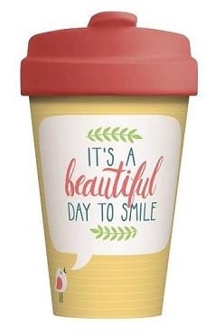 VASO BAMBÚ 400 ML : BAMBOO CUP BEAUTIFUL SMILE | 4260375689408 | Librería Castillón - Comprar libros online Aragón, Barbastro