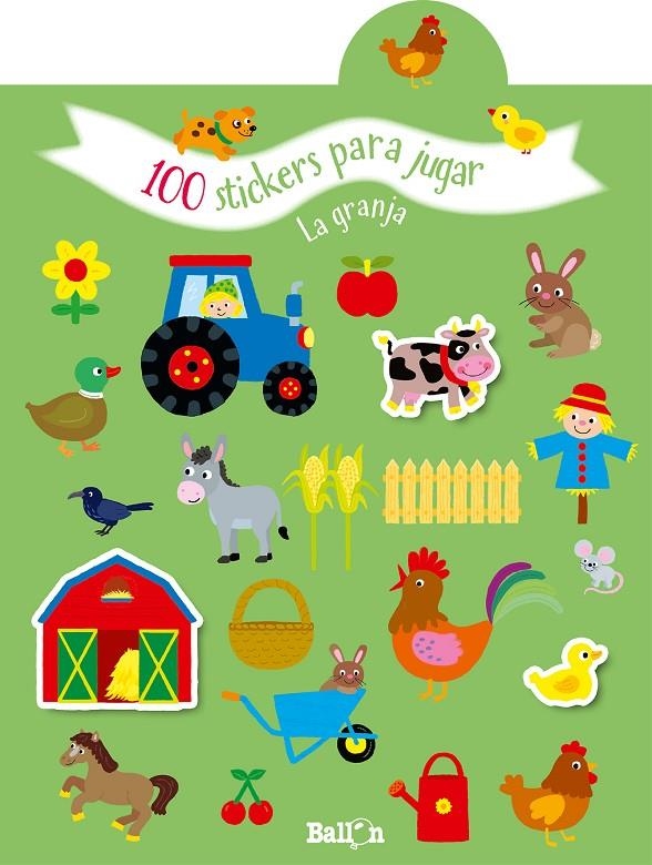 100 STICKERS PARA JUGAR - LA GRANJA | 9789403216638 | VV.AA. | Librería Castillón - Comprar libros online Aragón, Barbastro