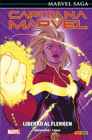 CAPITANA MARVEL 05: LIBERAD A FLERKEN | 9788413343341 | LÓPEZ, DAVID; TAKARA, MARCIO; DECONNICK, KELLY SUE | Librería Castillón - Comprar libros online Aragón, Barbastro