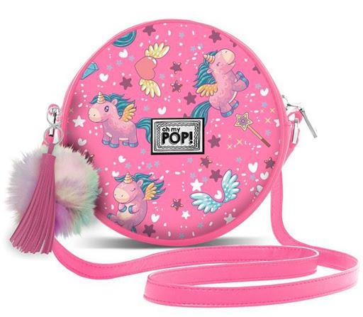 OHMIPOP BOLSO REDONDO MAGIC FUCSIA UNICORNIO | 8435376399762 | Librería Castillón - Comprar libros online Aragón, Barbastro