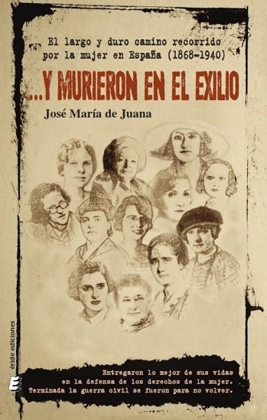 ?Y murieron en el exilio | 9788417659578 | De Juana Mayoz, José María | Librería Castillón - Comprar libros online Aragón, Barbastro