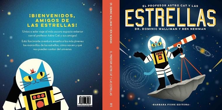 EL profesor Astro Cat y las estrellas | 9788416985203 | Walliman, Dominic | Librería Castillón - Comprar libros online Aragón, Barbastro