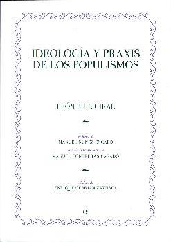 Ideología y praxis de los populismos | 9788416565696 | Buil Giral, León | Librería Castillón - Comprar libros online Aragón, Barbastro