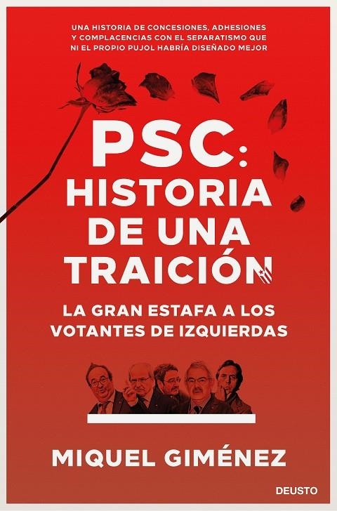 PSC: Historia de una traición | 9788423431366 | Giménez Gómez, Miquel | Librería Castillón - Comprar libros online Aragón, Barbastro