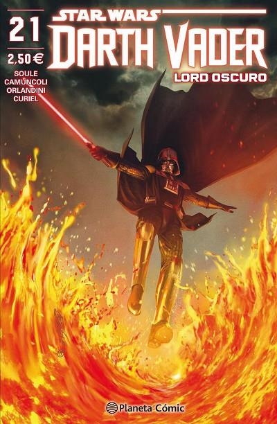 Star Wars Darth Vader Lord Oscuro nº 21/25 | 9788413411545 | Charles Soule | Giuseppe Camuncoli | Librería Castillón - Comprar libros online Aragón, Barbastro