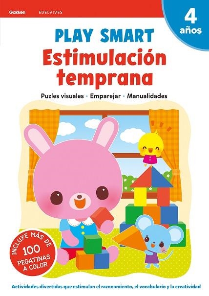 Play Smart : Estimulación temprana. 4 años | 9788414028254 | VV.AA. | Librería Castillón - Comprar libros online Aragón, Barbastro