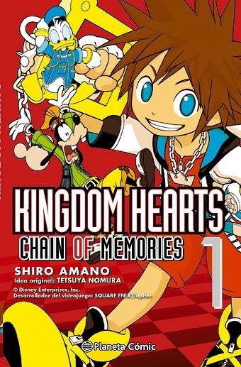 Kingdom Hearts Chain of memories nº 01/02 (Nueva edición) | 9788416244614 | Shiro Amano | Librería Castillón - Comprar libros online Aragón, Barbastro