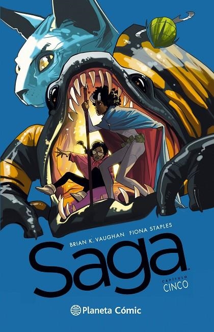 Saga nº 05 | 9788468478913 | Brian K.Vaughan | Fiona Staples | Librería Castillón - Comprar libros online Aragón, Barbastro