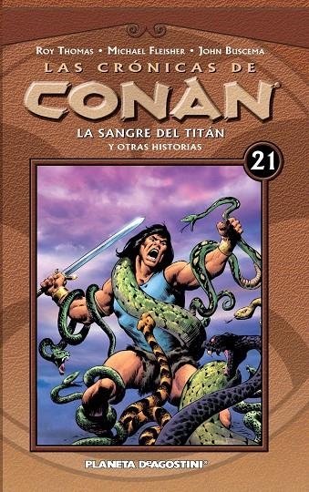 Las crónicas de Conan nº 21/34 | 9788468479811 | Fleisher, Michael/Chan, Ernie/Thomas, Roy/Buscema, John | Librería Castillón - Comprar libros online Aragón, Barbastro