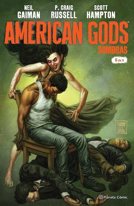 American Gods Sombras nº 06/09 | 9788491465638 | Neil Gaiman | Philip Craig Russell | Scott Hampton | Librería Castillón - Comprar libros online Aragón, Barbastro