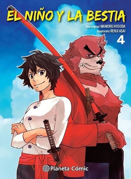 El niño y la bestia nº 04 | 9788491465683 | Renji Asai | Mamoru Hosoda | Librería Castillón - Comprar libros online Aragón, Barbastro