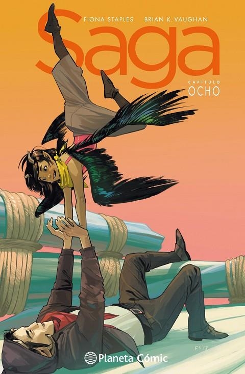 Saga nº 08 | 9788491531494 | Brian K.Vaughan | Fiona Staples | Librería Castillón - Comprar libros online Aragón, Barbastro