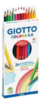 24 LAPICES DE COLORES GIOTTO  | 8000825009945 | Librería Castillón - Comprar libros online Aragón, Barbastro