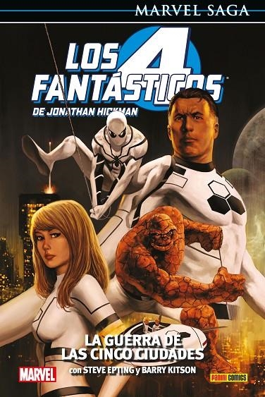 LOS 4 FANTASTICOS DE JONATHAN HICKMAN 04: LA GUERRA DE LAS CINCO CIUDADES | 9788491675778 | EPTING, STEVE; HICKMAN, JONATHAN; KITSON, BARRY | Librería Castillón - Comprar libros online Aragón, Barbastro