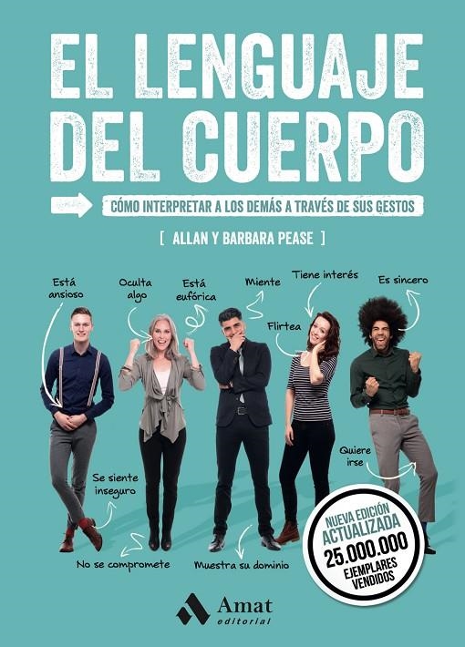 El lenguaje del cuerpo | 9788417208691 | Pease, Allan; Pease, Barbara | Librería Castillón - Comprar libros online Aragón, Barbastro