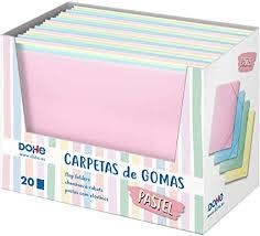 CARPETAS DE GOMAS PASTEL SURTIDOS | 8421938915303 | Librería Castillón - Comprar libros online Aragón, Barbastro