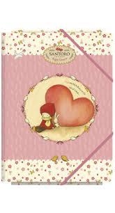 CARPETA GOMAS FOLIO SANTORO HEART POPPI LOVES | 8421938509410 | Librería Castillón - Comprar libros online Aragón, Barbastro