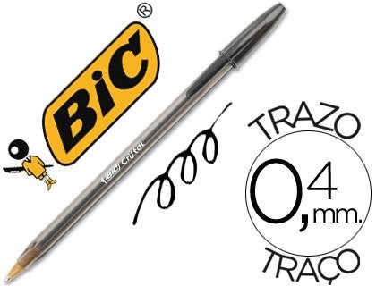 BIC CRISTAL NEGRO | 3086123001053 | Librería Castillón - Comprar libros online Aragón, Barbastro