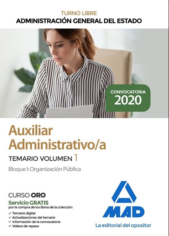 Auxiliar Administrativo de la Administración General del Estado Turno Libre (Cue | 9788414236321 | No disponible | Librería Castillón - Comprar libros online Aragón, Barbastro