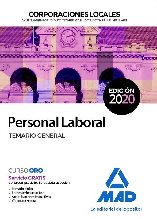 Personal Laboral de Corporaciones Locales. Temario General | 9788414236536 | No disponible | Librería Castillón - Comprar libros online Aragón, Barbastro