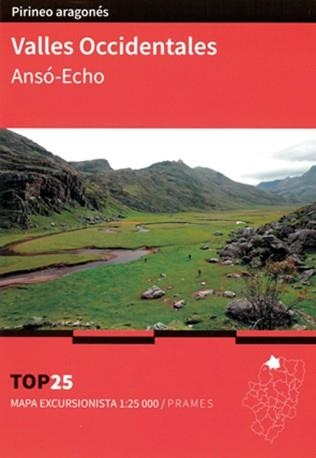 MAPA EXCURSIONISTA 1:25000 PIRINEO ARAGONES VALLES OCCIDENTALES ANSÓ - ECHO | 9788483214916 | Librería Castillón - Comprar libros online Aragón, Barbastro