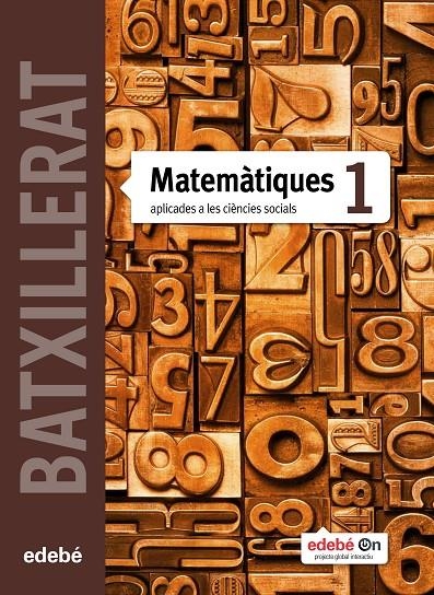 MATEMATIQUES CCSS  TX1 (CAT) | 9788468320854 | Edebé, Obra Colectiva | Librería Castillón - Comprar libros online Aragón, Barbastro