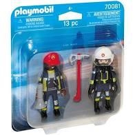 PLAYMOBIL DUO PACK BOMBEROS 70081 | 4008789700810 | Librería Castillón - Comprar libros online Aragón, Barbastro