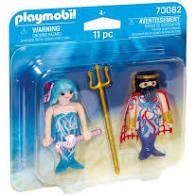 PLAYMOBIL DUO PACK REY DEL MAR Y SIRENA 70082 | 4008789700827 | Librería Castillón - Comprar libros online Aragón, Barbastro