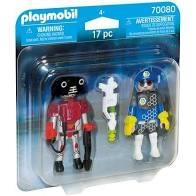 PLAYMOBIL DUO PACK GRAN POLICIA DEL ESPACIO Y LADRON 70080 | 4008789700803 | Librería Castillón - Comprar libros online Aragón, Barbastro