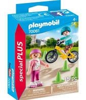 PLAYMOBIL NIÑOS CON MOTO Y PATINES 15 PZAS 70061 | 4008789700612 | Librería Castillón - Comprar libros online Aragón, Barbastro