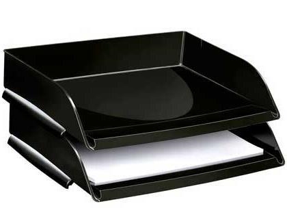 Bandeja sobremesa cep plastico negra 351x260x69 mm. | 3462151351603 | Librería Castillón - Comprar libros online Aragón, Barbastro