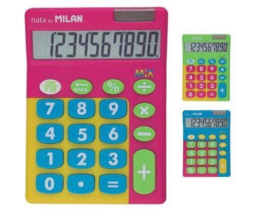 CALCULADORA MILAN 10DIG MIX 159906TM (colores suritidos) | 8411574050988 | Librería Castillón - Comprar libros online Aragón, Barbastro