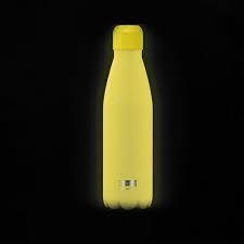 BOTELLA TERMICA 350 ML BRILLAN EN LA OSCURIDAD AMARILLO ID0342 | 8052877047581 | Librería Castillón - Comprar libros online Aragón, Barbastro