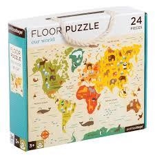 PUZZLE DE SUELO OUR WORLD 24 PZAS | 030955767857 | Librería Castillón - Comprar libros online Aragón, Barbastro